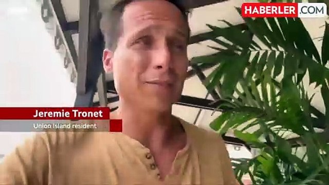 Beryl Kasırgası Karayipler'deki Union Adası'nda yaşayan herkesi evsiz bıraktı