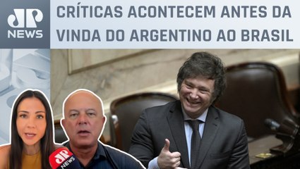 Milei chama Lula de “perfeito dinossauro idiota”; Amanda Klein e Motta comentam