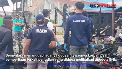 Anggotanya Diduga Terlibat dalam Kebakaran Rumah Wartawan di Karo, TNI Angkat Bicara