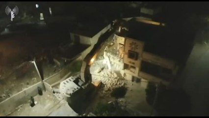 Cisgiordania, l'esercito israeliano demolisce abitazione palestinese