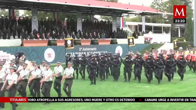 Quinto aniversario de la Guardia Nacional, AMLO destaca logros y aciertos en la celebración