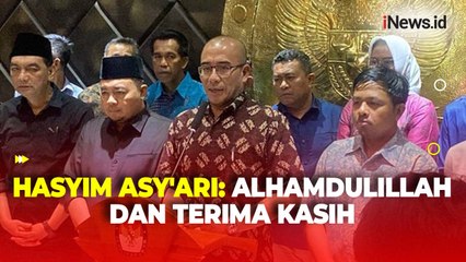 Ketua KPU Buka Suara Usai Dipecat DKPP, Hasyim Asy'ari: Alhamdulillah dan Terima Kasih