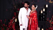 Sonakshi Sinha and Zaheer Iqbal Wedding Reception Party_ Bollywood Stars Reached At Red Carpet