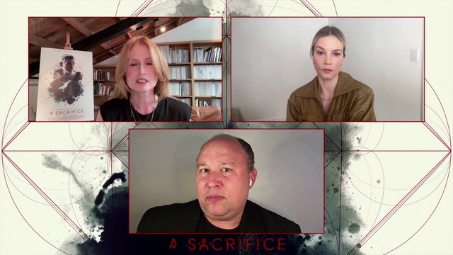 IR Interview: Jordan Scott & Sylvia Hoeks For A Sacifice [Vertical]
