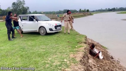 Must Watch Dangerous Police V_S Kaidi Part_2 Funny Cmedy Video __ By Bindas Fun Nonstop