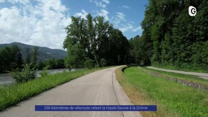 Reportage - 250km de véloroute relient la Haute-Savoie à la Drôme - Reportages - TéléGrenoble