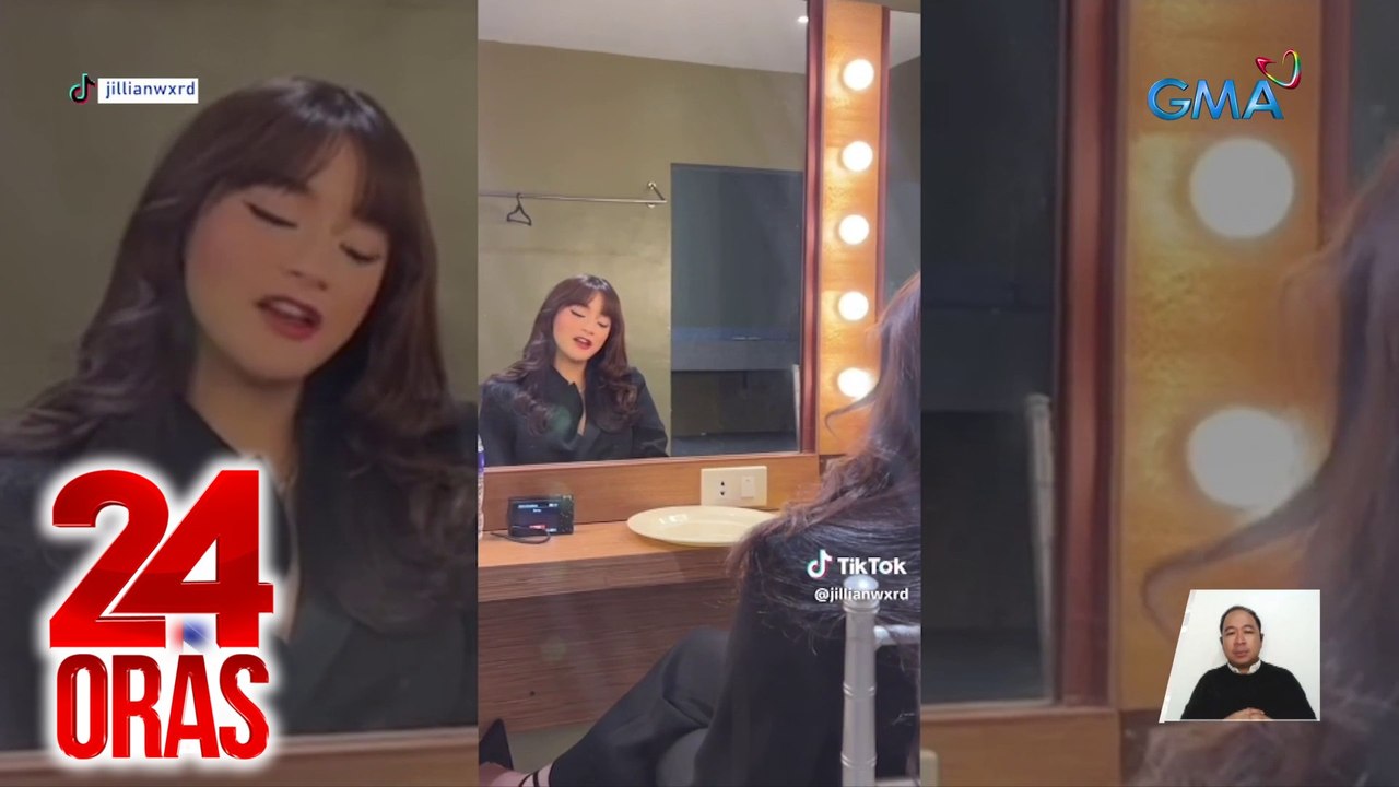 Jillian, may kilig duet with Ken Chan; naki-jamming sa iba pang Kapuso stars | 24 Oras