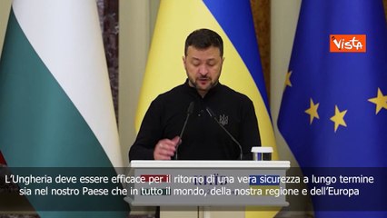 Zelensky a Orb?n in visita a Kiev: ?Prepariamo insieme il secondo vertice sulla pace?