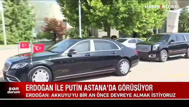 Astana'da Şanghay İş Birliği Örgütü Zirvesi: Azerbaycan Cumhurbaşkanı Aliyev Rusya Devlet Başkanı Putin ile görüştü