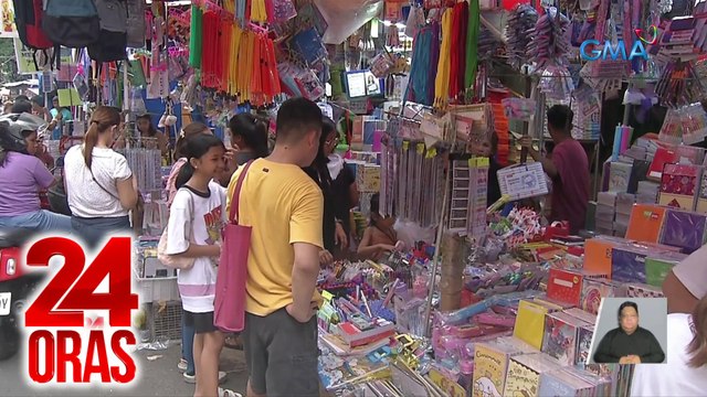27 school supply items, nagtaas-presyo; mahigit 50 iba pa, nagmura ayon sa DTI | 24 Oras