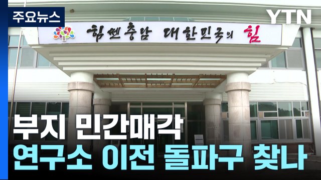 충남 산림자원연구소 부지 '민간 매각'...세종시와 '맞손' / YTN