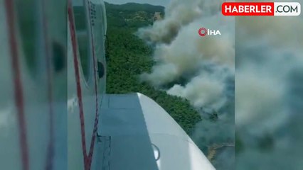 İzmir'de orman yangını: Sabuncubeli Tünelleri trafiğe kapandı