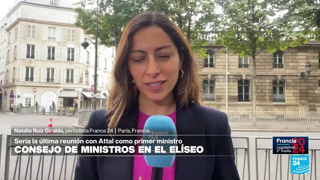 Informe desde París: Attal convoca consejo de ministros antes de segunda vuelta de las legislativas