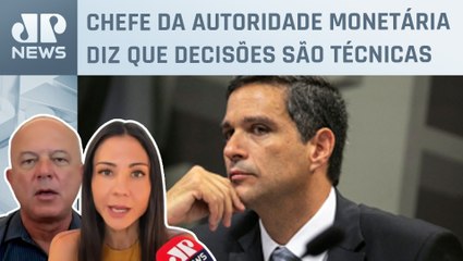 Campos Neto diz que BC deve se afastar de arena política; Amanda Klein e Roberto Motta comentam
