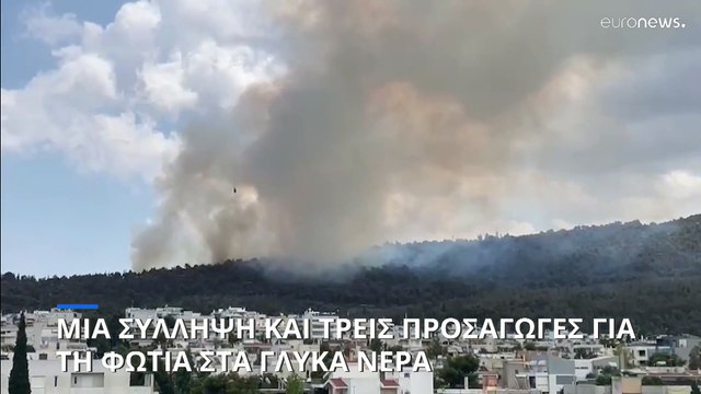 Ελλάδα: Συνελήφθη 35χρονος για την πυρκαγιά σε δασική έκταση στα Γλυκά Νερά