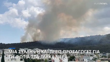 Ελλάδα: Συνελήφθη 35χρονος για την πυρκαγιά σε δασική έκταση στα Γλυκά Νερά