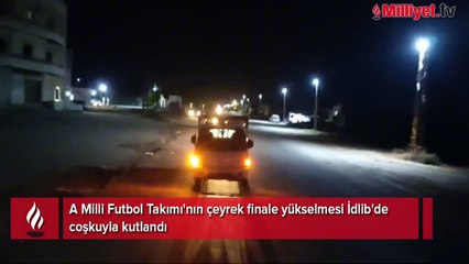 İdlib'de milli maç coşkusu! Avusturya galibiyeti sevinçle karşılandı