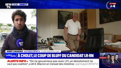 Télécharger la video: Législatives: à Cholet, le coup de bluff du candidat LR-RN provoque une triangulaire au second tour