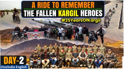 Kargil Chronicles: Day 2 Of Motorcycle Expedition That Pays Tribute to Kargil Heroes | Kargil Diwas