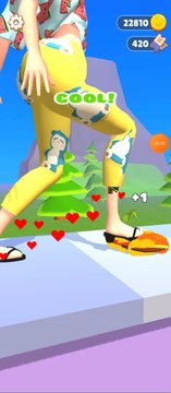 tippy toe game/ asmr tippy toe /tippy toe 3d