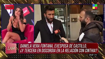 Cinthia liquidó a la ex de Castillo: "Siempre estuvo celosa de mí"