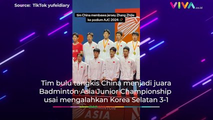 Kenang Zhang Zhi Jie, Duka Tim Badminton China Saat Juara