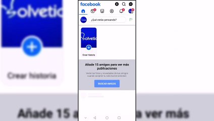 Buscar Reels Guardados en Facebook