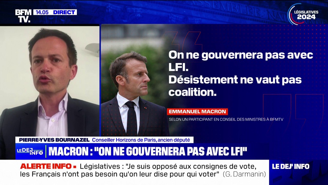 "Il faut faire en sorte que les forces républicaines puissent construire une coalition", estime Pierre-Yves Bournazel (Horizons)