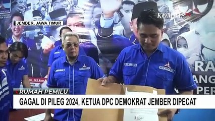 Tak Dapat Kursi di Pileg 2024, Ketua DPC Demokrat Jember Dipecat oleh DPP!