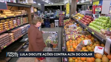 Lula discute ações contra alta do dólar