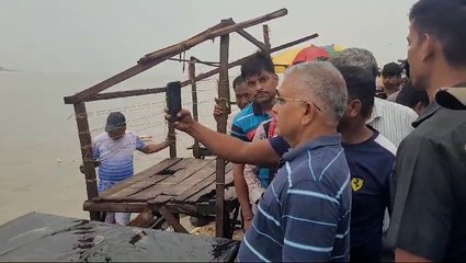 ‘কোনও রাজনীতির কথা নয়’! দিঘার মোহনায় এ এক অন্য দিলীপ ঘোষ