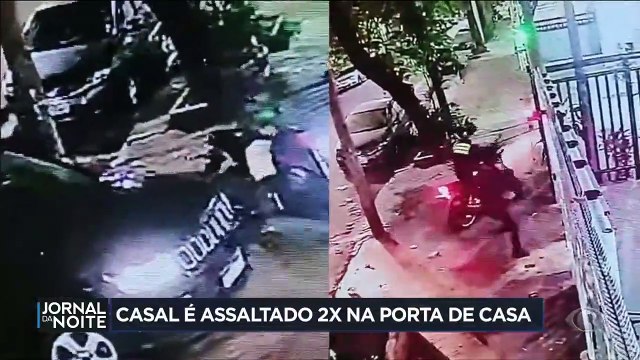 Casal é assaltado duas vezes no mesmo mês no RJ