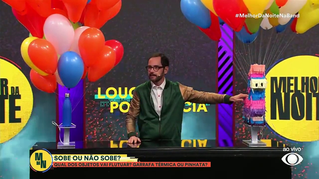 Sobe ou não sobe? Loucos por Ciência mostram quais objetos os balões conseguem puxar