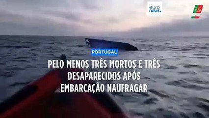 Acidente com barco de pesca ao largo de Vieira de Leiria faz três mortos e três desaparecidos