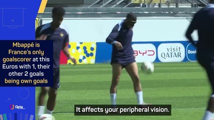 France have downplayed Mbappé's trauma since nose break