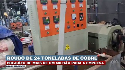 Operação descobre fábrica clandestina de fios de cobre