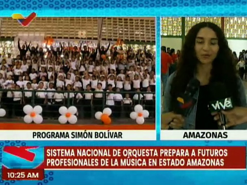 Amazonas | Niños participaron en concierto de cierre de año escolar del Programa Simón Bolívar