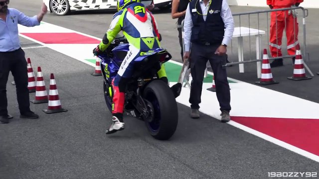 Italian Motorcycle Track Racing Series in action at Mugello Circuit- Raw sound, Accelerations & More
