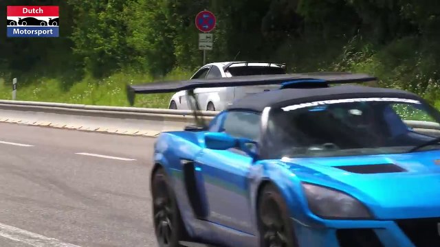Cars leaving Nürburgring Tankstelle! - Noble M12, RX7, Satria GTI, M4 CSL, VXR8, Skyline GTR, E36 V8