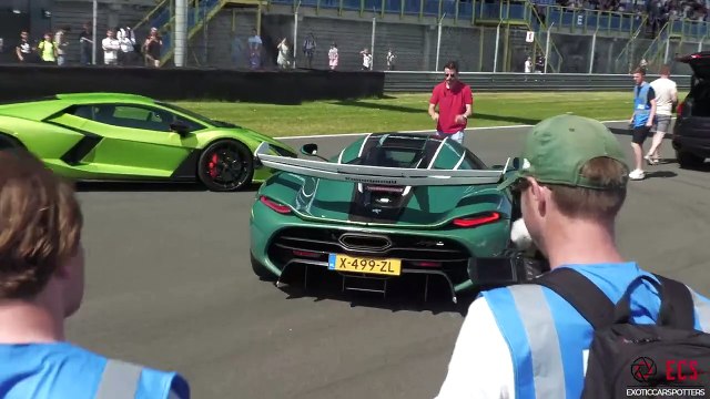 Koenigsegg Jesko Attack Plus - Accelerations & Flames !