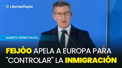 Feijóo apela a Europa para "controlar" la inmigración en España