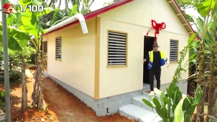 I Built 100 Houses And Gave Them Away!new