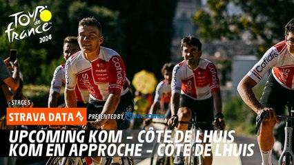 Upcoming Strava KOM - Côte de Lhuis  - Tour de France 2024