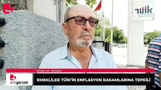 Emekliler TÜİK'in enflasyon rakamlarına tepkili