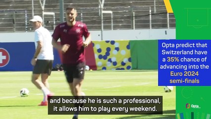 Swiss coach confirms 'no problem' with Xhaka's fitness