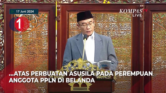 [TOP 3 NEWS] DKPP Pecat Ketua KPU, Hasyim AsyAri Respons Pemecatan, Jokowi Bantah Sekjen PKS
