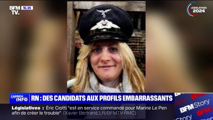 Législatives: des candidats Rassemblement national aux profils embarrassants