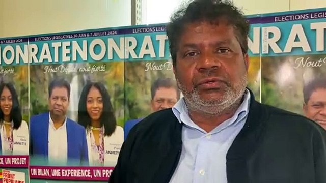 Législatives : Jean-Hugues Ratenon en campagne pour le second tour