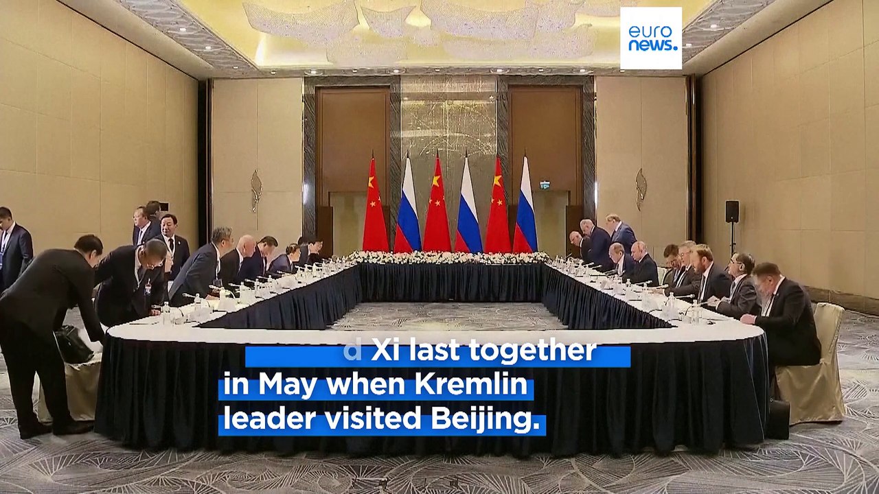 Putin and Xi meet at Central Asian summit in sh...