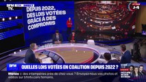 LES ÉCLAIREURS - Ces lois votées en coalition depuis 2022